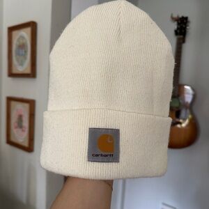 Carhartt White Knit Beanie